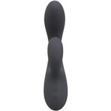 Le Wand Soft Rabbit - 2-motorski vibrator s klitoralnim rukačem (crni) | shoptok.hr