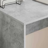  Stol Betonski sivi 109 x 50 x 78 cm Konstruirano drvo | shoptok.hr