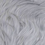 vidaXL Lažni Ovčji Tepih Siva 80 x 118 cm Poliester | shoptok.hr
