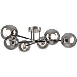  Prislonjen luster MALENA 6xE14/5W/230V mat hrom/dimljeno | Eponuda.com
