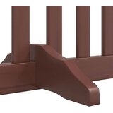  Vrata za pse s vratašcima 6 panela sklopiva 480 cm drvo topole | Eponuda.com