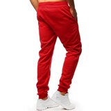 DStreet Spodnie męskie dresowe czerwone | Shoptok.si