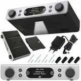 LED viseči kuhinjski radio LCD DAB+ RK2 srebrn