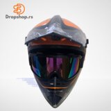 Prolinetech Cross/Enduro kaciga &amp;ndash; PLT/HE-ORANGE (L) Slike