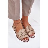 S. BARSKI Leather perforated ballerinas with open toes S.Barski | ePonuda.com