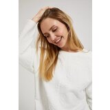 Marisse Women's Sweatshirt L-Bl-4305 Off White | ePonuda.com