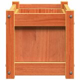  Vrtna sadilica voštano smeđe boje 60 x 31 x 31 cm od borovine | shoptok.hr