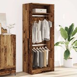  Ormar boja staro drvo 80 x 50 x 200 cm od konstruiranog drva | shoptok.hr