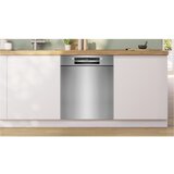 Bosch SMU4HTS00E Serija 4 vgradni stroj pomivalni 60 cm, Home Connect, jeklo nerjavece | Shoptok.si