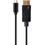 GEMBIRD EUROPE Video adapter kabl Type-C to DisplayPort, BLACK, 2m, 4K 60 Hz, GEMBIRD A-CM-DPM-01 Cijene