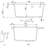 Sandonna EMMA TAMNO BEŽ 490x490/190 mm | Eponuda.com