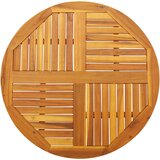 vidaXL Mizna plošča Ø90x2,2 cm okrogla trdna akacija | Shoptok.si