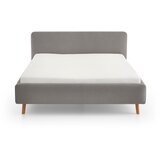 Meise Möbel Sivi tapecirani bračni krevet bez podnice 180x200 cm Mattis – | shoptok.hr