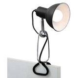 BRILONER 2790-015 - Lampa sa klipsom FIX 1xE14/8W/230V crna/sjajni hrom u