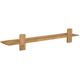 House Nordic Polica od punog hrasta u svijetloj prirodnoj boji 110 cm Calcata – | shoptok.hr