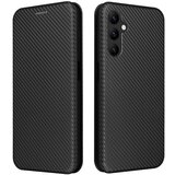INORCO Za Samsung Galaxy A24 4G stojalo za telefon, etui iz PU usnja, držalo za kartice, ovitek za pametni telefon s teksturo ogljikovih vlaken, (22035560) Cene