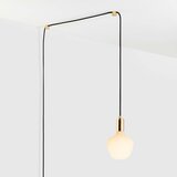 Tala Črna/v zlati barvi viseča svetilka ø 4 cm Plug & Play – | Shoptok.si