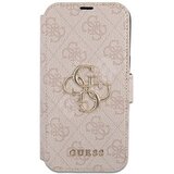 Guess ovitek GUBKP13L4GMGPI Big Logo za iPhone 13 Pro knjiga - roza z zlatim logom | Shoptok.si
