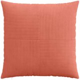  Presvlaka za jastuk 6 pcs ALMELO Crvena narančasta 60 x 60 cm Slike