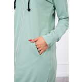Kesi Hooded dress with a hood dark mint | shoptok.hr