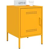 vidaXL Noćni ormarići 2 kom žuta boja senfa 36 x 39 x 50,5 cm čelični | shoptok.hr