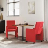  Blagovačke stolice s kotačima 2 pcs Crvena 57 x 66 x 94 cm | Eponuda.ba