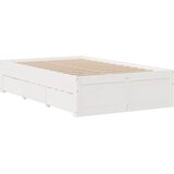  Okvir kreveta bez madraca s ladicama bijeli 135x190 cm borovina | shoptok.hr
