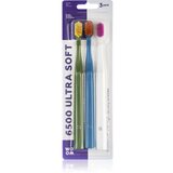 WOOM Toothbrush 6500 Ultra Soft četkice za zube 3 kom | shoptok.hr