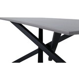Venture Home Piazza pravokutni blagovaonski stol 180 × 90 cm, crni | shoptok.hr
