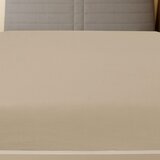  Plahta s gumicom od žerseja smeđesiva 90 x 200 cm pamučna | shoptok.hr