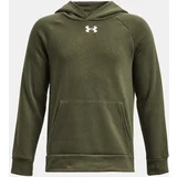 Under Armour Sweatshirt UA Rival Fleece Hoodie-GRN - Boys