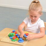  Masterkidz zupčanici napravite svoj vlastiti mehanizam montessori ploču | shoptok.hr