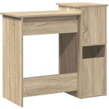 vidaXL Radni stol s policama boja hrasta sonome 84x40x78 cm drveni | shoptok.hr