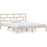  Posteljni okvir iz trdnega lesa 120x190 cm 4FT, (20645582) | Shoptok.si