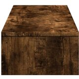  Stalak za monitor s ladicama boja hrasta 100x27x15 cm drveni | shoptok.hr