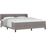 vidaXL Box Spring postelja z vzmetnico Taupe 180x200 cm Tkanina, (22052058) | Shoptok.si