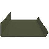  Lebdeća polica 4 pcs Maslinasto zelena 80 x 9 x 2,5 cm Čelik | Eponuda.com