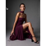 Sinsay Maxi haljina s asimetričnim šavom i šalom | shoptok.hr