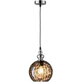 Fischer & Honsel Viseča svetilka iz rjavega stekla Uller Lumi | Shoptok.si