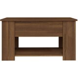 Stolić za kavu smeđi hrast 79 x 49 x 41 cm konstruirano drvo | shoptok.hr