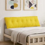  Jastuk za leđa Svijetlo žuta 160 x 19 x 50 cm tkanina | shoptok.hr