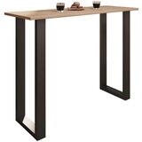 Mömax Barska Miza Xona, Barva Hrasta, Črna, 140x50cm | Shoptok.si