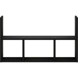  Polica na zidu Crni hrast 78,5 x 17 x 45 cm Konstruirano drvo | shoptok.hr