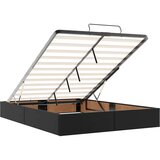  Otomanski krevet s madracem crni 140x190 cm umjetna koža | shoptok.hr