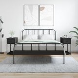  Noćni ormarići 2 kom crni 30 x 60 x 60 cm od konstruiranog drva | shoptok.hr