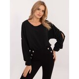 Italy Moda Blouse-MI-BZ-98684.89-black Cene