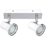 Rabalux steve spot led GU10 2x4,5W sa sijalicom, IP44 kupatilska rasveta | Eponuda.com