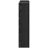 vidaXL Pokrov Radiatorja Črni Hrast 205x21.5x83.5 cm | Shoptok.si