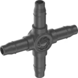  Micro-Drip-System poprečni dio 4,6 mm (3/16&quot,) - Sadržaj: 10 komada micro-drip sustav križni komad 4,6 mm (3/16'') 13214-20