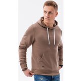 Ombre Puloverji Moški pulover (B979BROWN) pisana | Shoptok.si